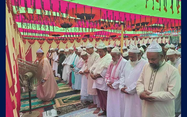 নোয়াখালীতে সৌদির সঙ্গে মিল রেখে পাঁচটি গ্রামে ঈদ উদযাপন