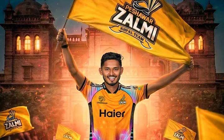 পিএসএলে পেশাওয়ার জালমির হয়ে খেলবেন তানজিদ