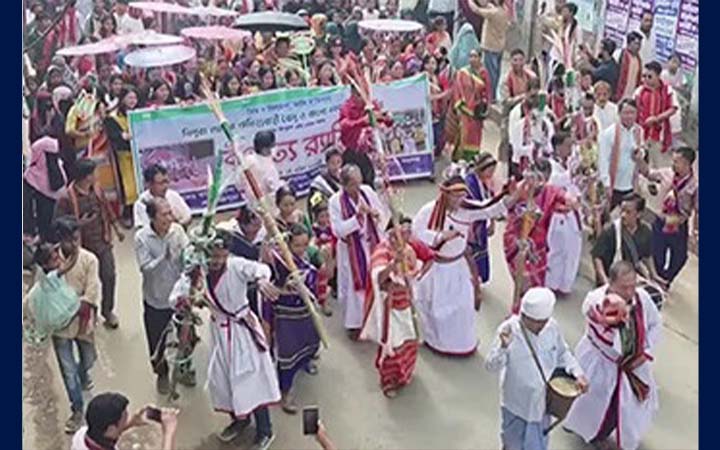 বান্দরবানে উদযাপিত হয়েছে বাংলা নববর্ষ