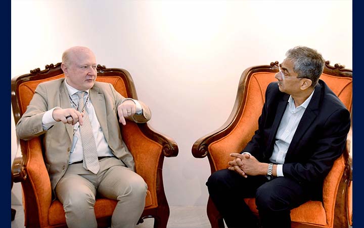 পানিসম্পদমন্ত্রীর সঙ্গে জার্মান রাষ্ট্রদূতের সাক্ষাৎ