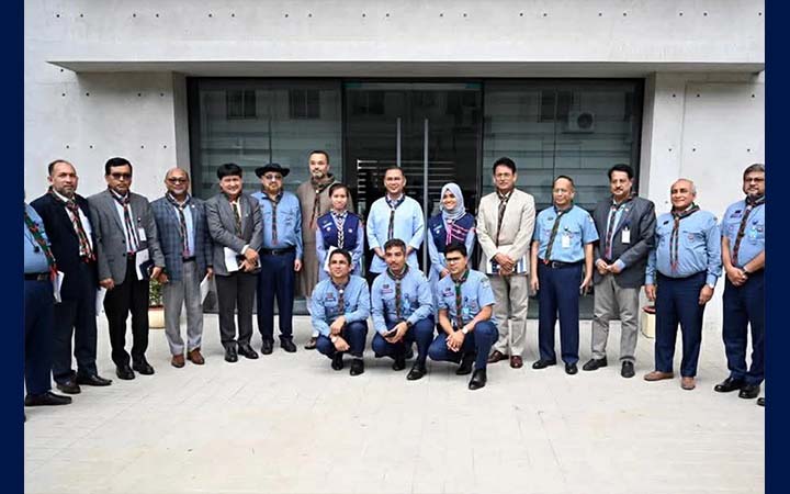 প্রধানমন্ত্রীর সঙ্গে বাংলাদেশ স্কাউটসের কার্যনির্বাহী কমিটির সাক্ষাৎ