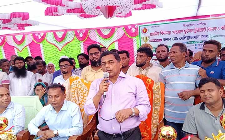 মাদকমুক্ত সমাজ গড়তে খেলাধুলার বিকল্প নেই’