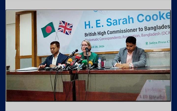 ব্রিটেনে জব্দ হওয়া অর্থ আইনি প্রক্রিয়ায় ফেরাতে হবে : ব্রিটিশ হাইকমিশনার