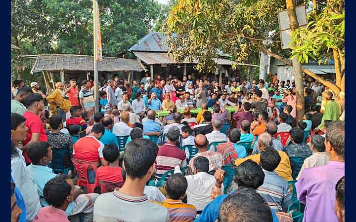 সিরাজগঞ্জে ফসলি জমিতে নদী পুনঃখননের গুজব, বিএনপির প্রতিবাদ