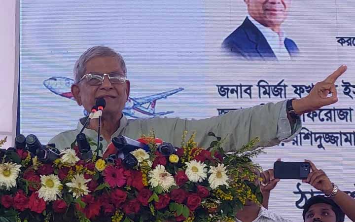 জামায়াত কখনোই ক্ষমতায় আসতে পারবে না: মির্জা ফখরুল