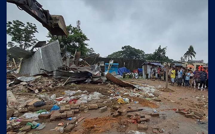সিলেটে দেড় কোটি টাকার সরকারি জমি উদ্ধার