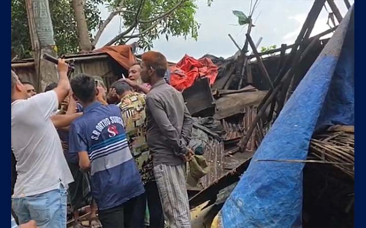 ভাঙা হলো ভাইরাল ‘মিজানের ভাতের হোটেল’