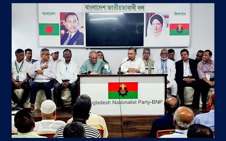 পাবনা-চাঁপাইনবাবগঞ্জ বিএনপি নেতাদের সঙ্গে তারেক রহমানের বৈঠক
