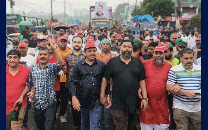 বিএনপির প্রতিষ্ঠাবার্ষিকীতে গাজীপুরে পোনা অবমুক্তকরণ, র‌্যালি