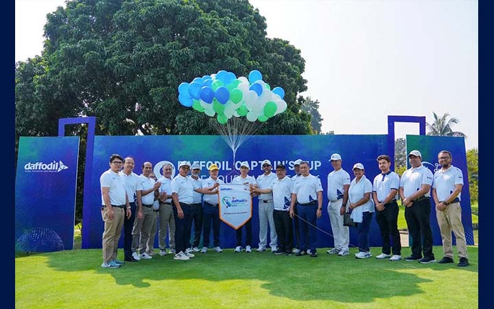 কুর্মিটোলা গলফ কোর্সে ড্যাফোডিল ক্যাপ্টেন কাপ গলফ টুর্নামেন্টের নবম আসরের উদ্বোধন