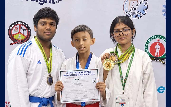 জাতীয় জুনিয়র কারাতে চ্যাম্পিয়নশিপে সাউথ