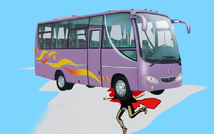 মাদারীপুরে বাসের ধাক্কায় নবম শ্রেণির শিক্ষার্থীর মৃত্যু