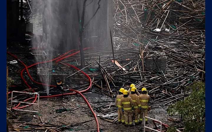 চীনে আবাসিক ভবনে অগ্নিকাণ্ডে ১২ জনের মৃত্যু