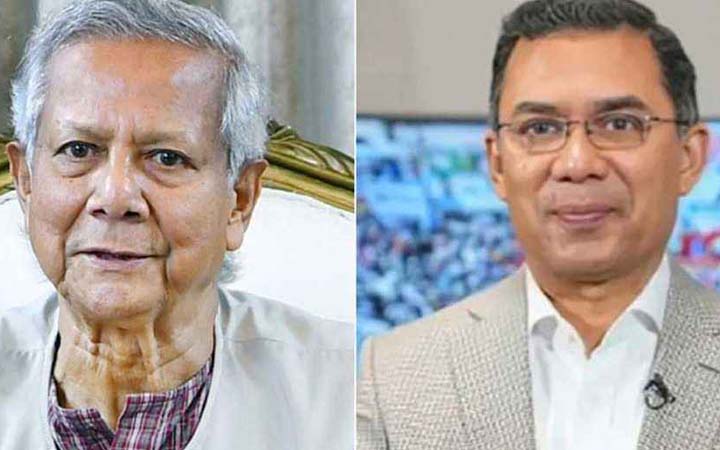 প্রধান উপদেষ্টার সঙ্গে তারেক রহমানের ফোনালাপ