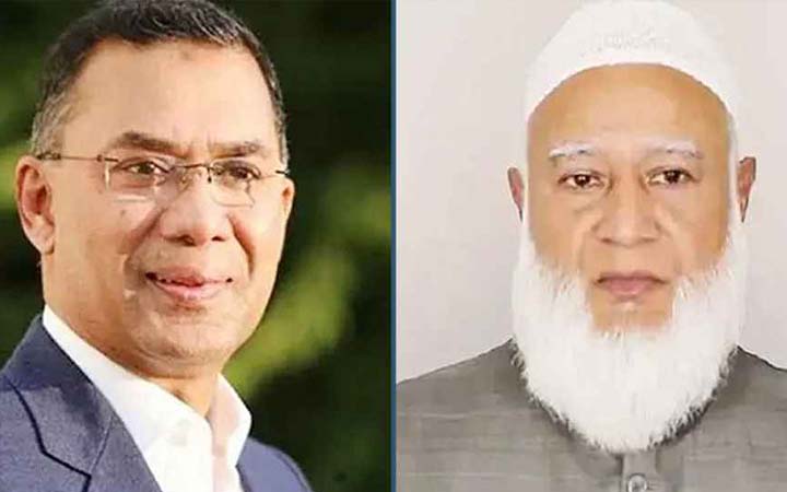 তারেক রহমানকে স্বাগত জানালেন জামায়াত আমির