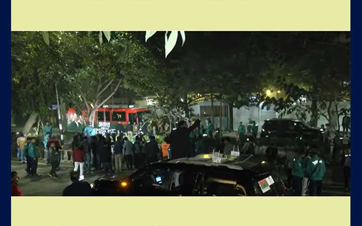 গুলশানের বাসায় তারেক রহমান