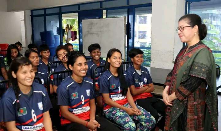 বাফুফে ভবনেই ঈদ উদযাপন নারী ফুটবলারদের