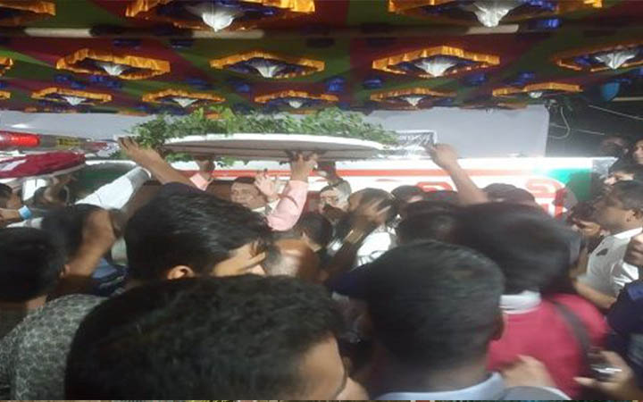 ঠাকুরগাঁও জেলা পরিষদের চেয়ারম্যানের মৃত্যু, সর্বস্তরের শ্রদ্ধা