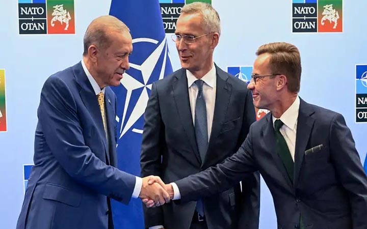 ন্যাটোর ৩২তম সদস্য হলো সুইডেন