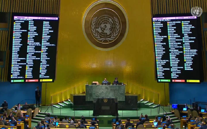 স্বাধীন ফিলিস্তিন গঠনে বাংলাদেশসহ ১৪৩ দেশের ভোট