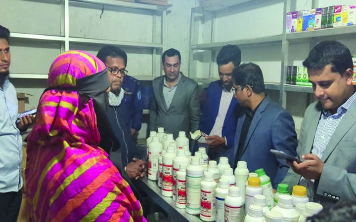 কেরানীগঞ্জে নকল ওষুধের কারখানায় অভিযান