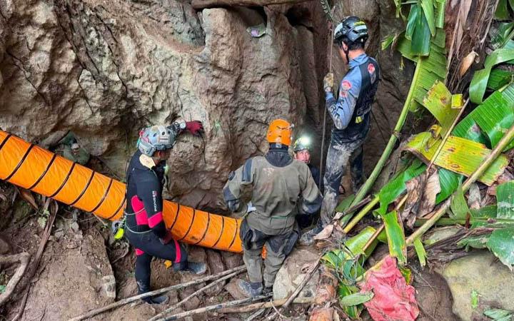 লাওসের গুহা থেকে জীবিত উদ্ধার ৫, এখনও নিখোঁজ ২