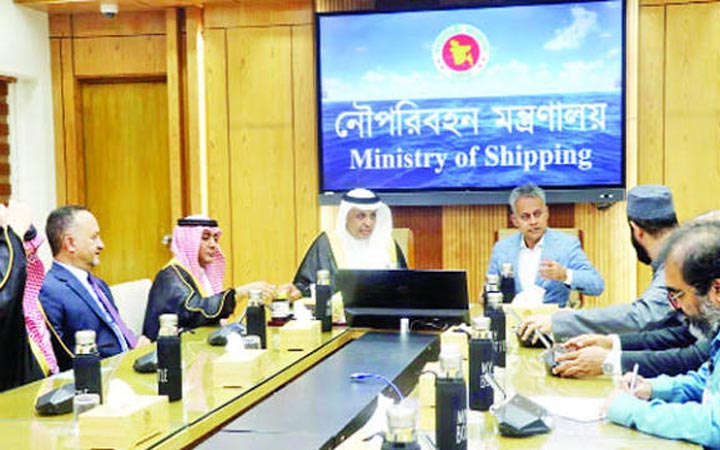 পরিবহন ও লজিস্টিকস খাত নিয়ে বাংলাদেশ ও সৌদি আরবের বৈঠক