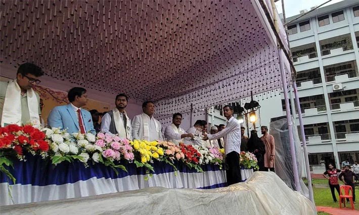 গোবিপ্রবিতে ছাত্র অধিকার পরিষদের নবীনবরণ