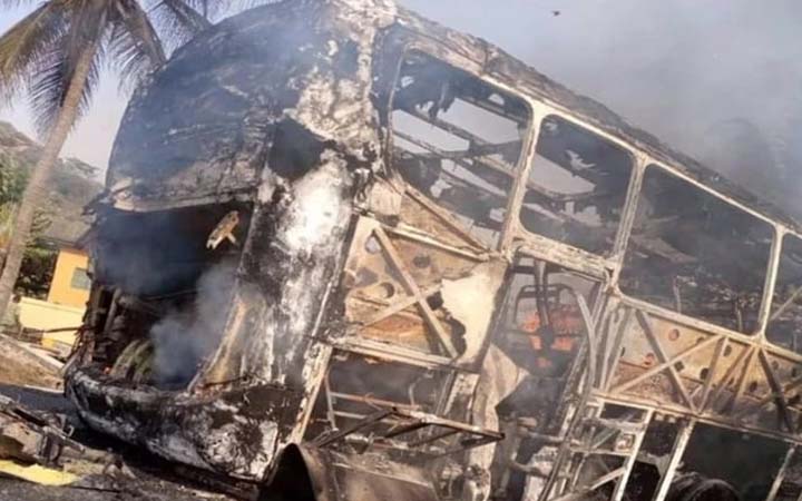 বেনিনে বাস ও ট্রাকের সংঘর্ষে ২২ নিহত