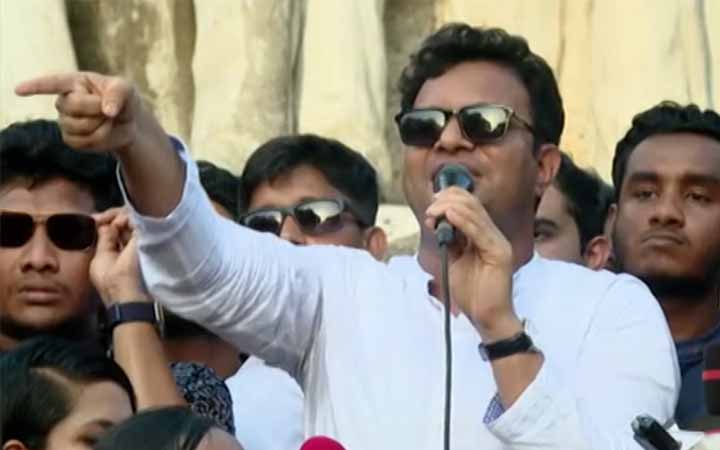 বিএনপি দেশের গণতন্ত্রকে চ্যালেঞ্জের মুখে ফেলছে: ছাত্রলীগ সভাপতি