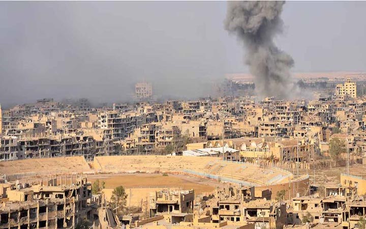 সিরিয়ায় আইএসের হামলায় ২৮ সেনা নিহত