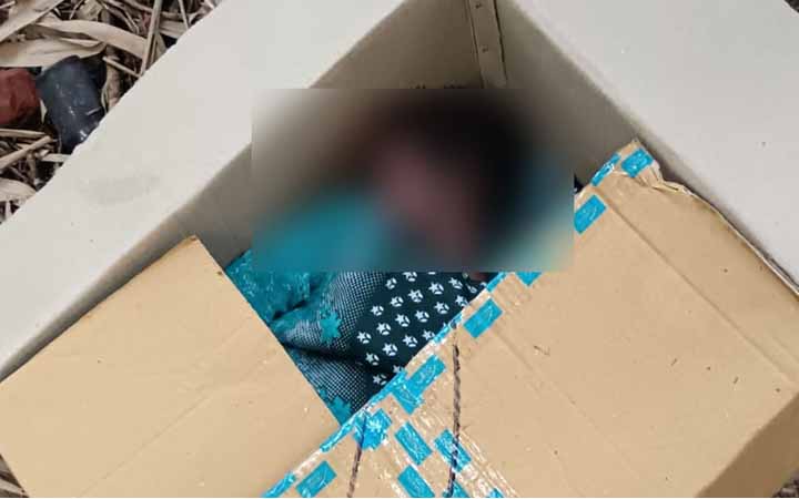খাগড়াছড়িতে কাগজের কার্টুনে পাওয়া গেল নবজাতকের মরদেহ