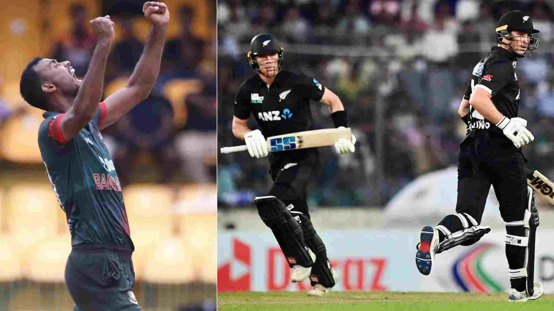 শরিফুলের জোড়া আঘাতের পরও ব্যাকফুটে বাংলাদেশ