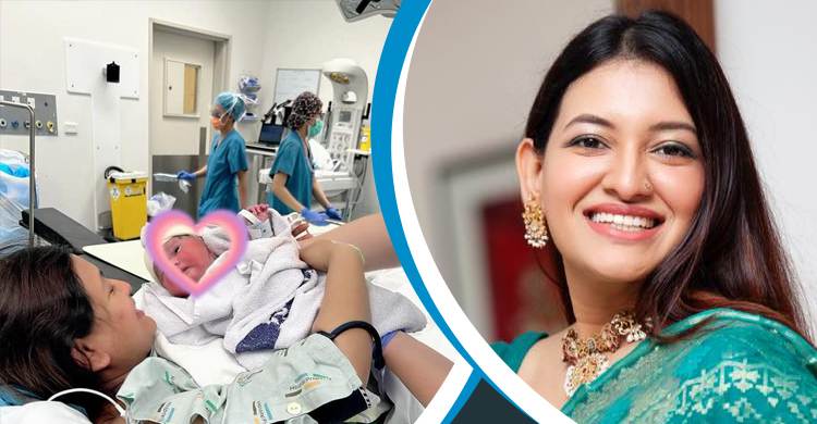 মা হয়েছেন কণ্ঠশিল্পী সিঁথি সাহা