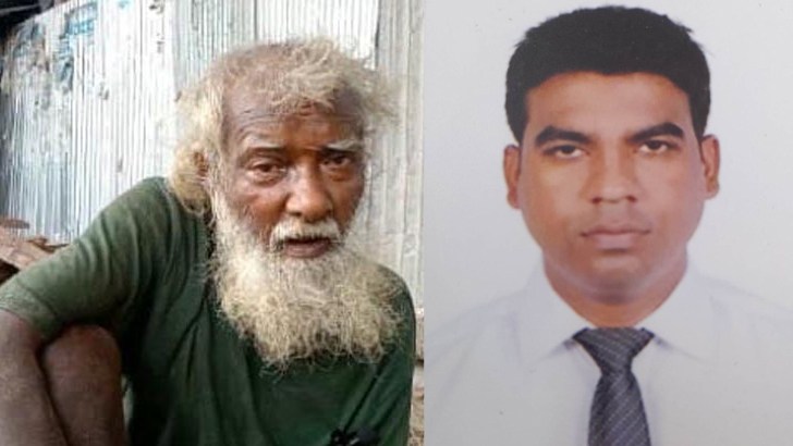 বৃদ্ধ বাবাকে রাস্তায় ফেলে গেল ছেলে, দায়িত্ব নিলেন ইউএনও
