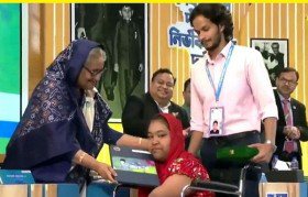 প্রধানমন্ত্রীর কাছে বাবার কর্মরত কলেজটিকে এমপিওভুক্তির দাবি জানান মণিরামপুরের লিতুন জিরা