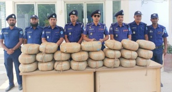 কসবায় ৬৯ কেজি গাঁজা উদ্ধার, কাভার্ডভ্যান জব্দ