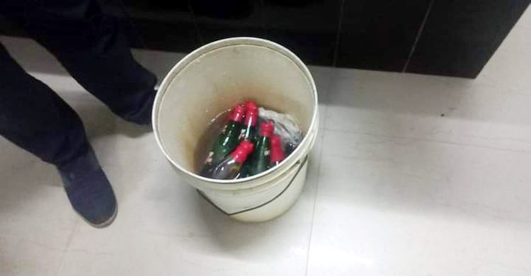 মাদরাসার মাঠ থেকে ককটেল-পেট্রলবোমা উদ্ধার