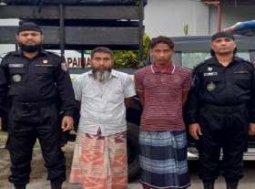 চাঁপাইনবাবগঞ্জে মাদক সরবরাহকালে দুজন গ্রেপ্তার