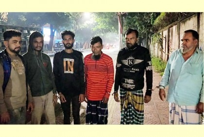 গুলিস্তানে ডাকাতির প্রস্তুতিকালে গ্রেফতার ৬