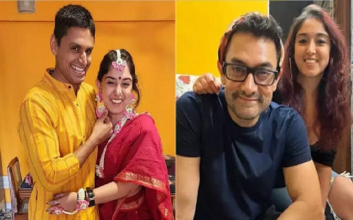 আজ বিয়ের পিঁড়িতে বসছেন আমির কন্যা ইরা খান