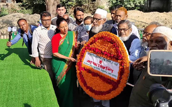 ঠাকুরগাঁওয়ে হানাদার মুক্ত দিবস পালন