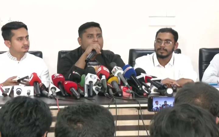 ৩১ ডিসেম্বর কী হতে যাচ্ছে, সংবাদ সম্মেলনে জানালেন সারজিস-হাসনাতরা