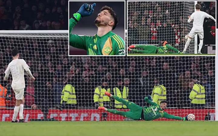 দশ জনের ইউনাইটেডের সঙ্গেও পারল না আর্সেনাল