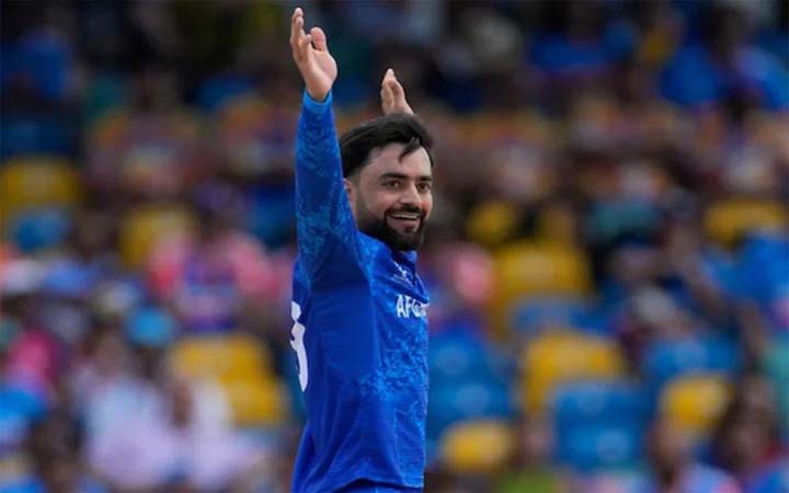 ১২১ ম্যাচ কম খেলেই ব্রাভোর রেকর্ড ভাঙলেন রশিদ খান