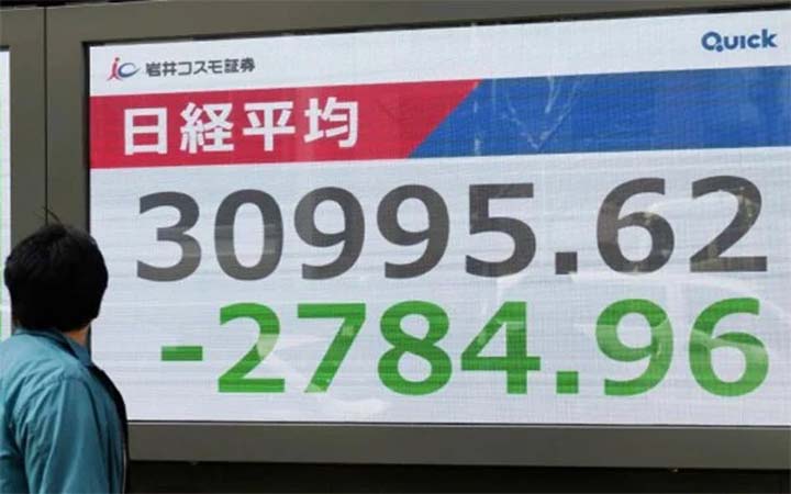 এশিয়ার শেয়ারবাজারে বড় ধস, কমেছে তেলের দাম