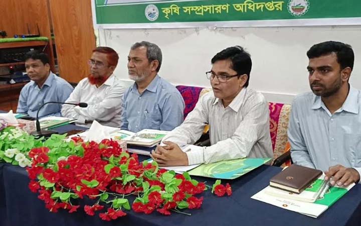 চুয়াডাঙ্গায় টেকসই কৃষি সম্প্রসারণ প্রকল্পের কর্মশালা অনুষ্ঠিত
