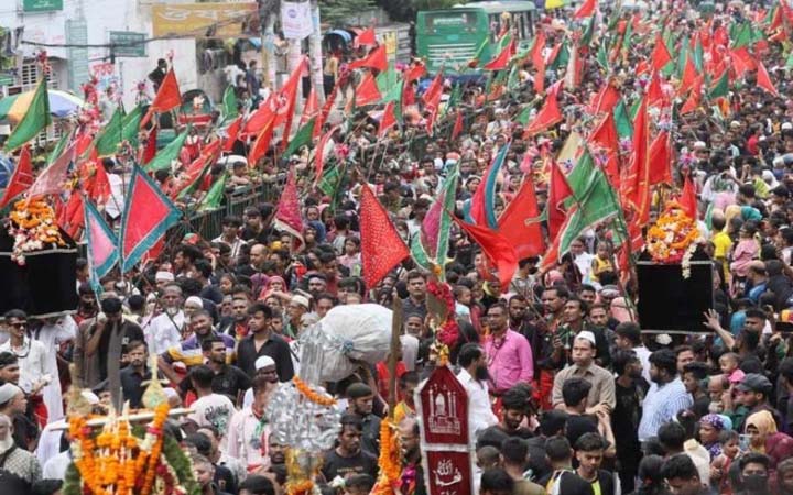 সিলেটে পালিত হচ্ছে পবিত্র আশুরা