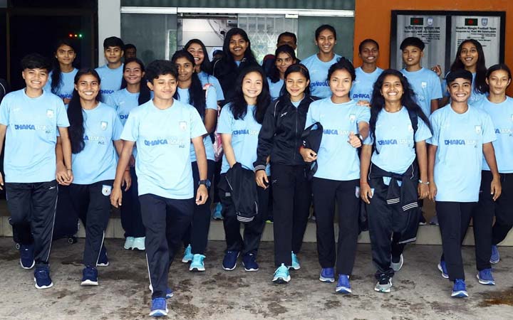 অনূর্ধ্ব-২০ নারী সাফ চ্যাম্পিয়নশিপের জন্য ২৩ সদস্যের দল ঘোষণা