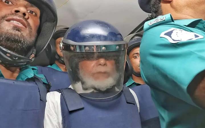 রিমান্ড শেষে কারাগারে সাবেক প্রধান বিচারপতি খায়রুল হক
